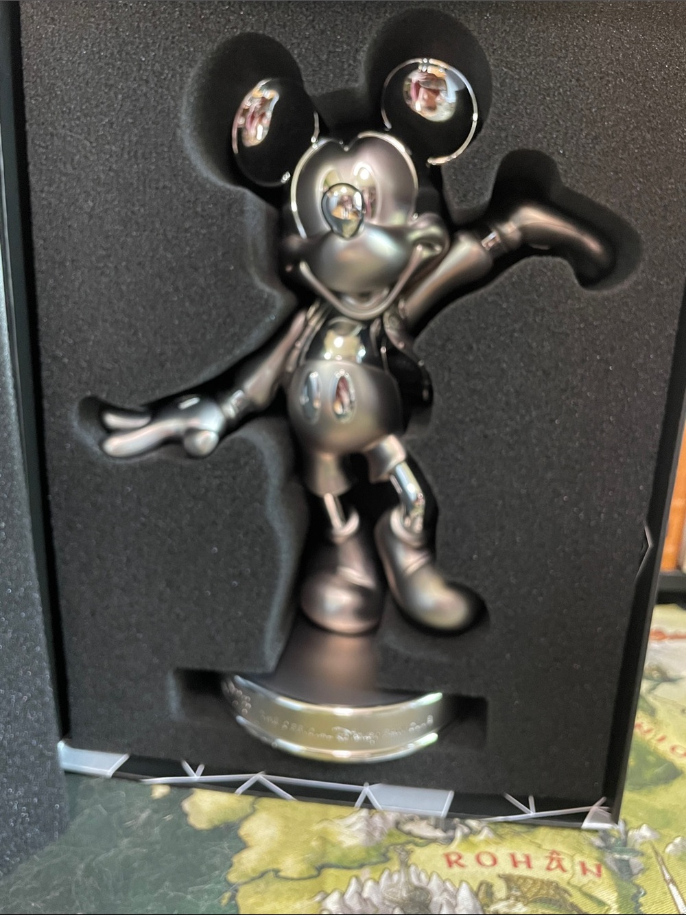 D23 Mickey Mouse silver statue